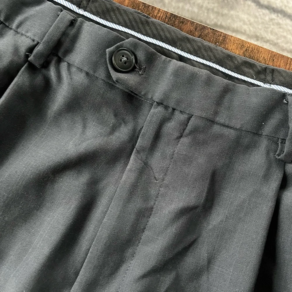 Haggar Men's Gray Dress Pants
